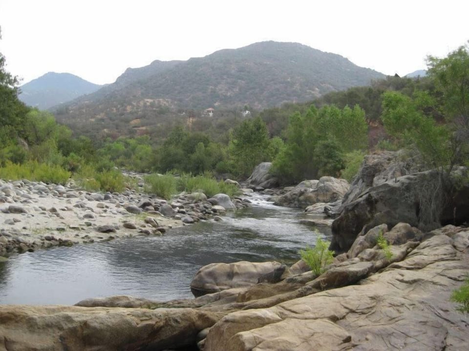 River directly below the house!