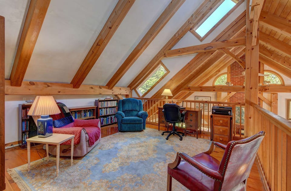 Loft which now also has a futon 
