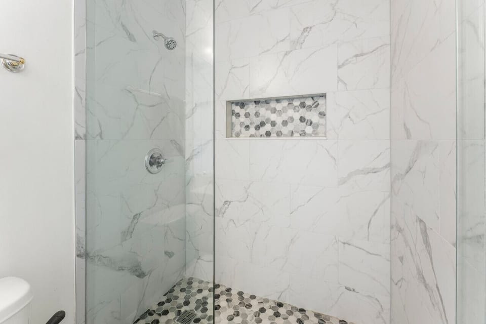 Newly Updated Master Bathroom!