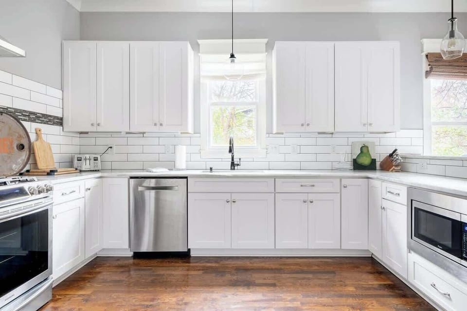 Enjoy ample counter space, perfect for prepping, cooking, and gathering.