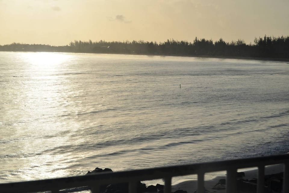 Sunset from the balcony