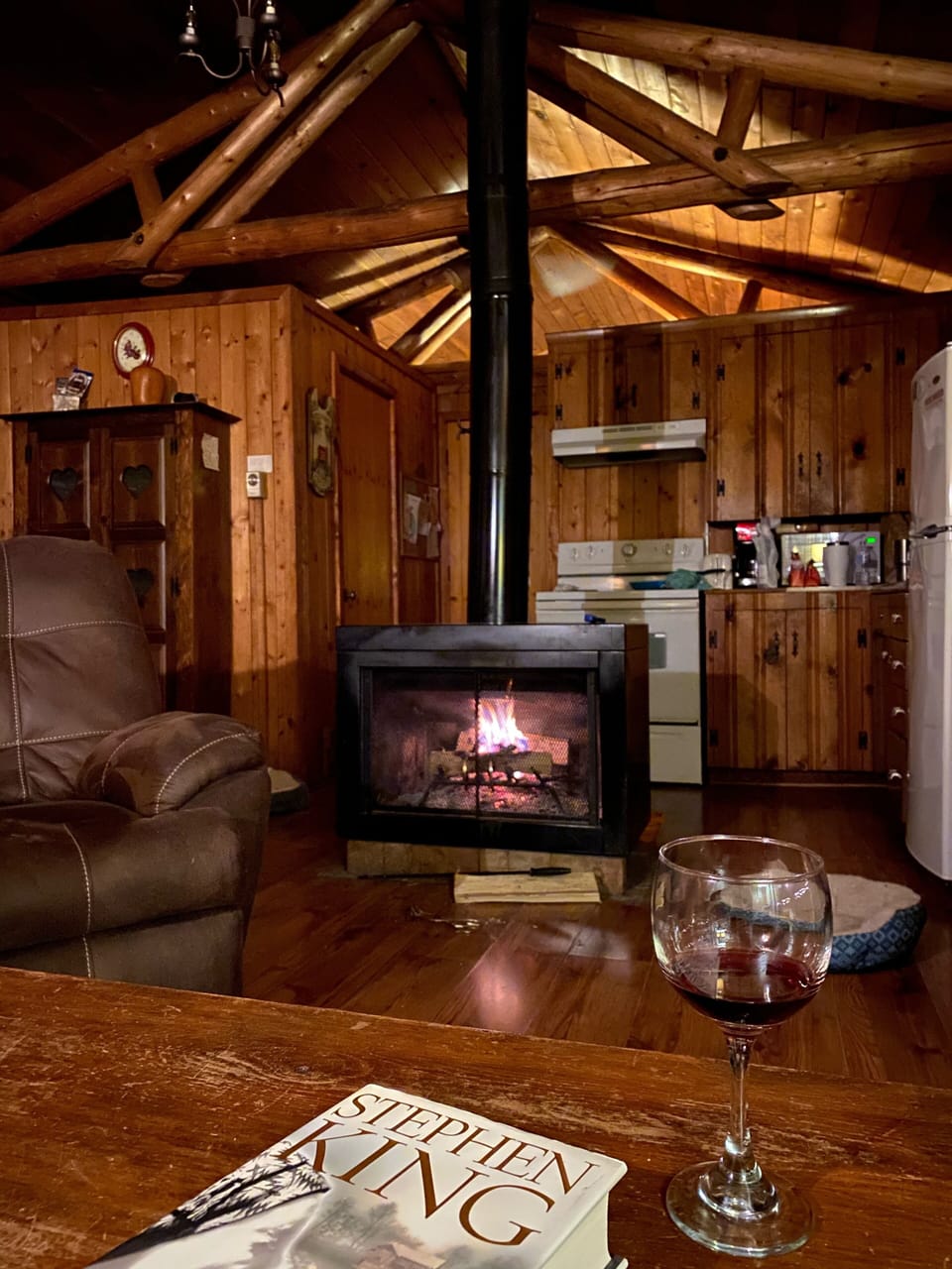 Cozy by the fire