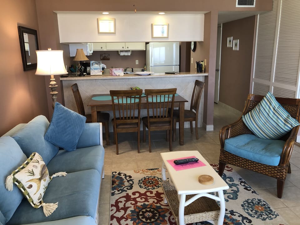 Living Room and Dining Area