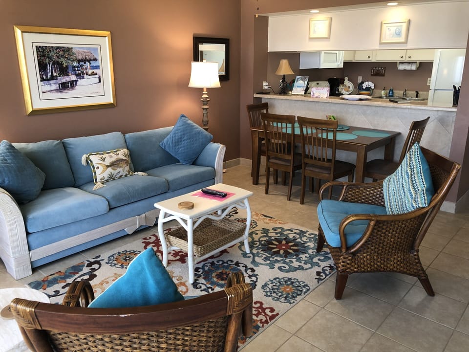 Living Room and Dining Area