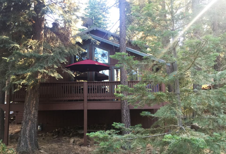 Chalet Madier  view on the deck