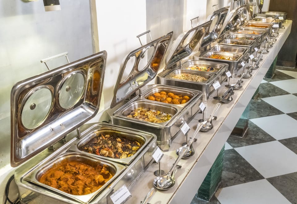 Daily buffet breakfast for a fee