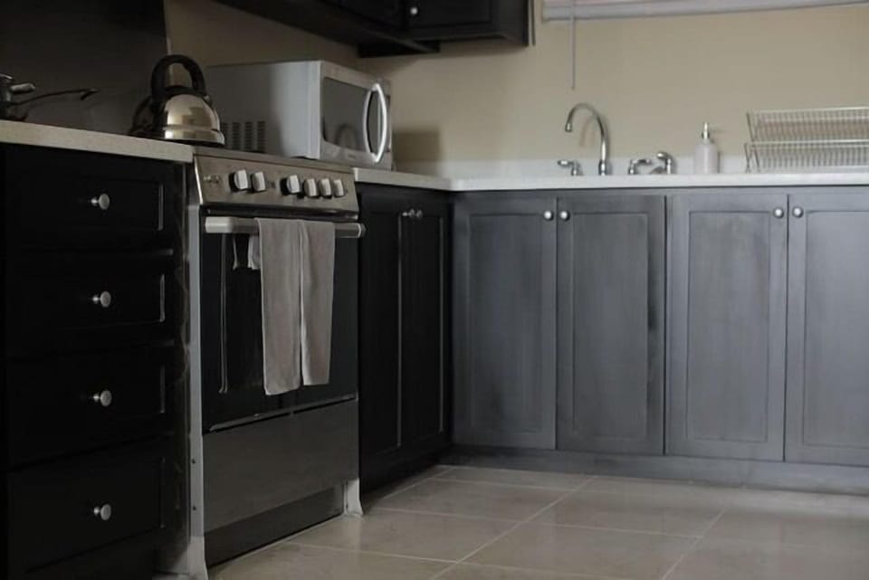 City Apartment, 2 Bedrooms, Refrigerator & Microwave, City View | Private kitchen | Full-size fridge, microwave, oven, stovetop