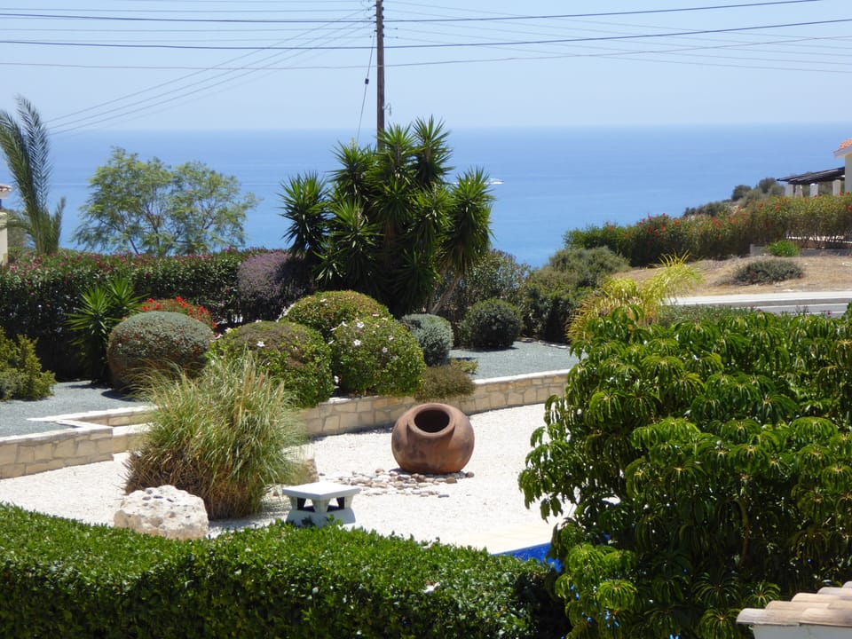 Fabulous sea views from the villa