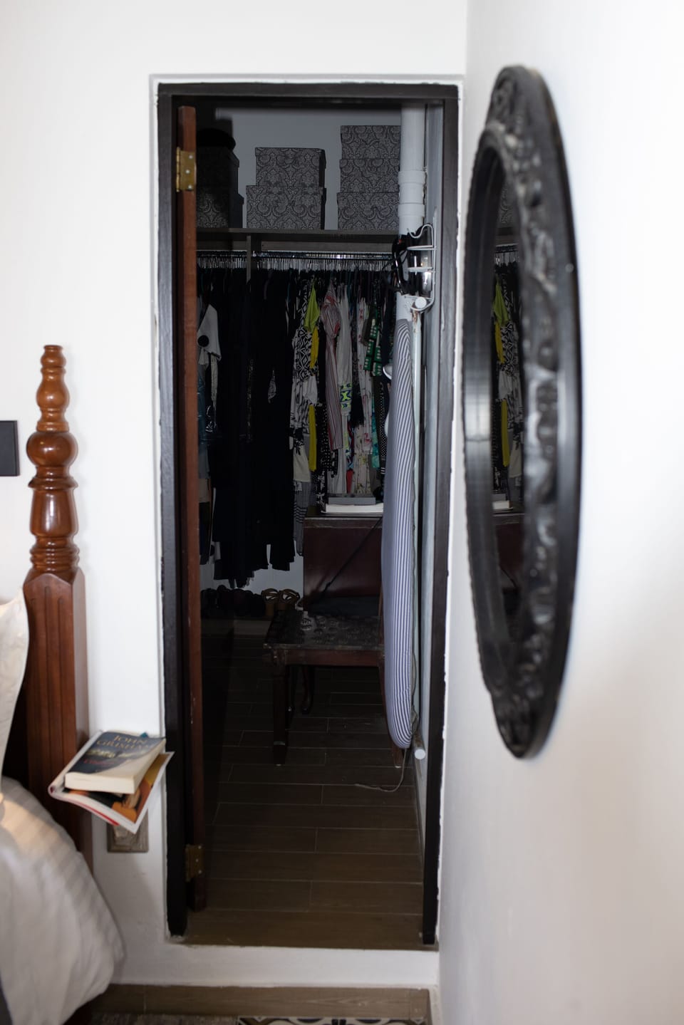 Master bedroom walk-in closet.
