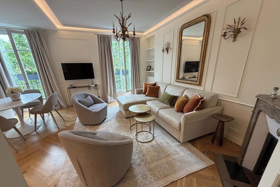 Feel at home in the bright and comfortable living room.