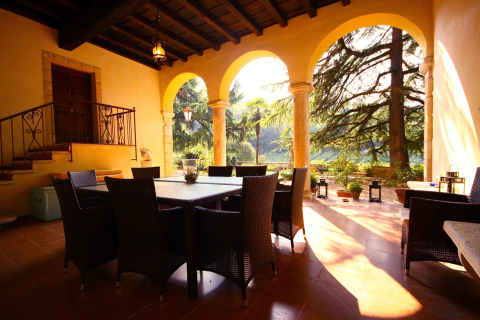 The lower 'Loggia'