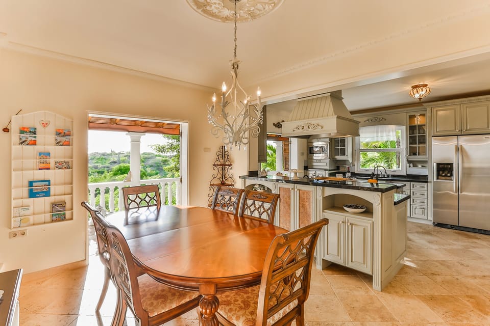 Formal dining area