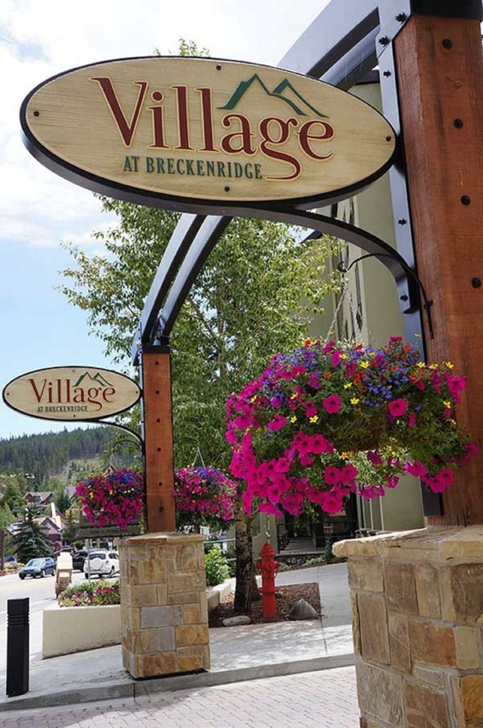 Entrance to the Village. 