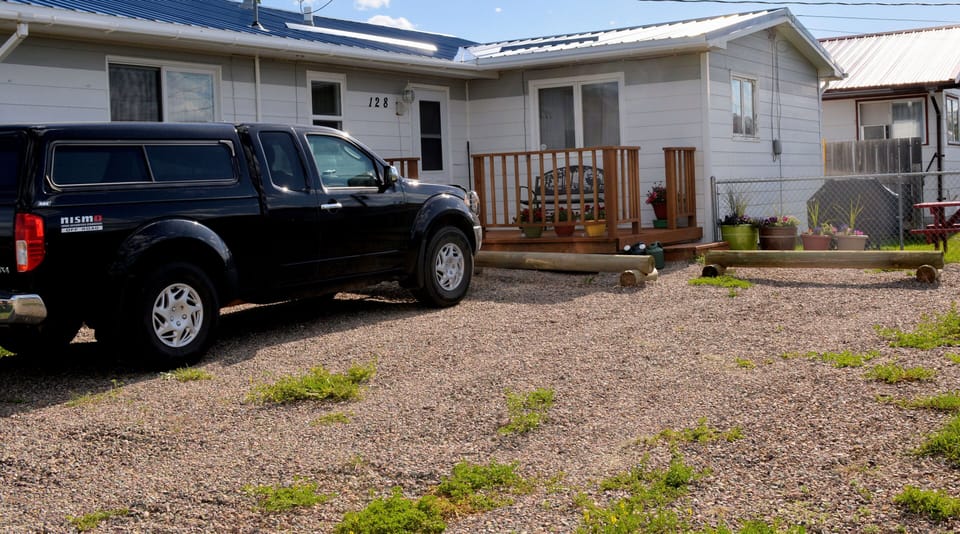 Lots of Parking in the Back of the House. 
