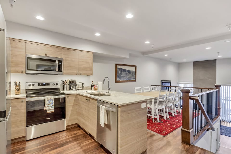 All new kitchen