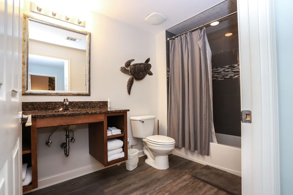 3rd Full Bath...This unit is well-appointed and fully stocked throughout