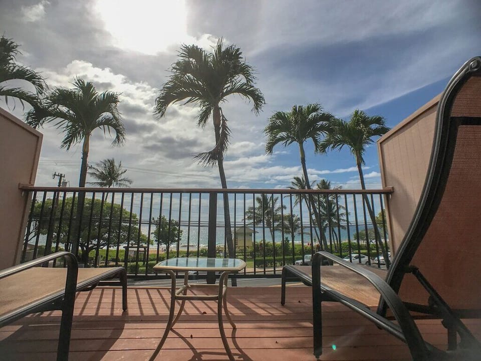 View from upper lanai