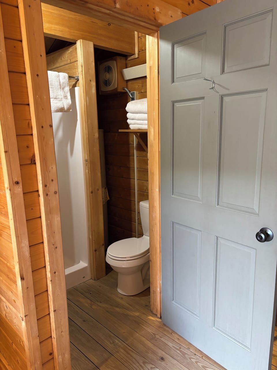 bathroom in sleeping cabin #1