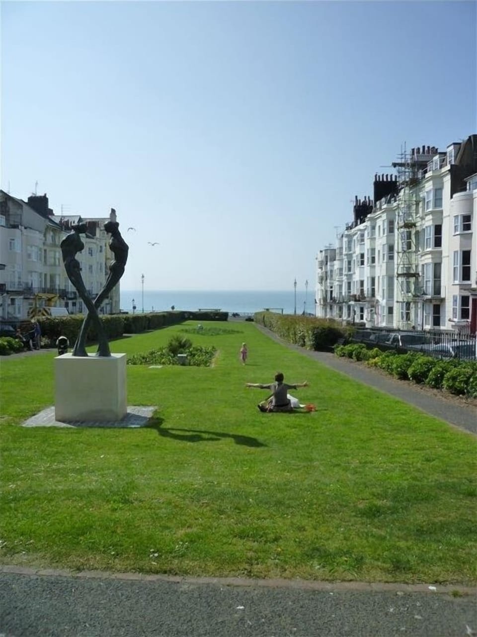 New Steine - the pocket park outside the Apartment