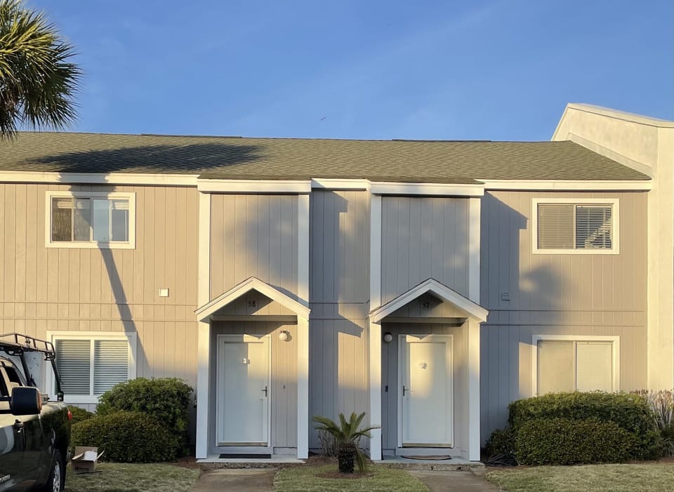 Front of Unit 58.