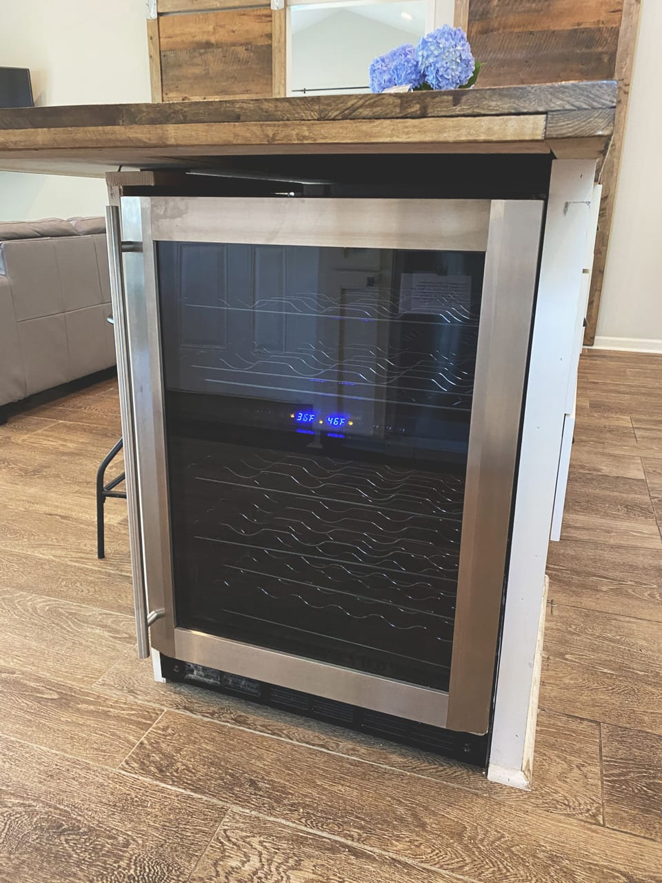 Wine/beer fridge