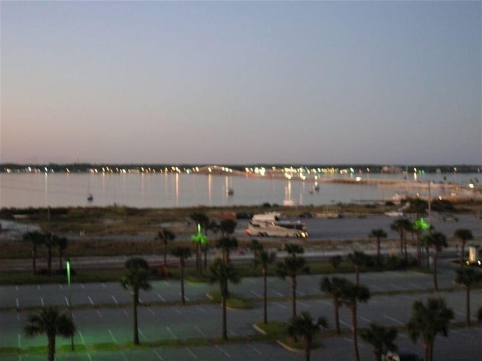 Santa Rosa Sound, view from from of condo.   