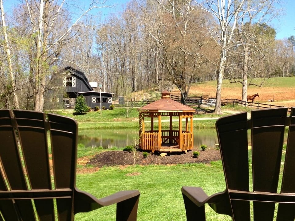 ~Over looking Willow Pond~