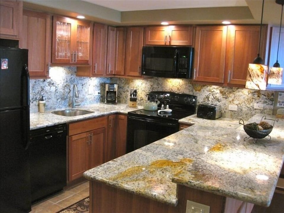 Fully remodeled kitchen. Completely stocked with everything you need