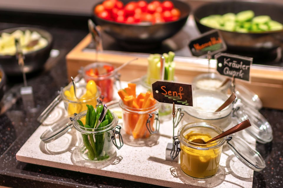 Daily buffet breakfast for a fee