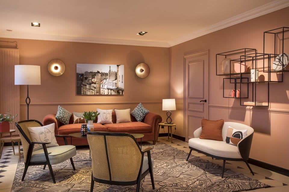 Lobby sitting area