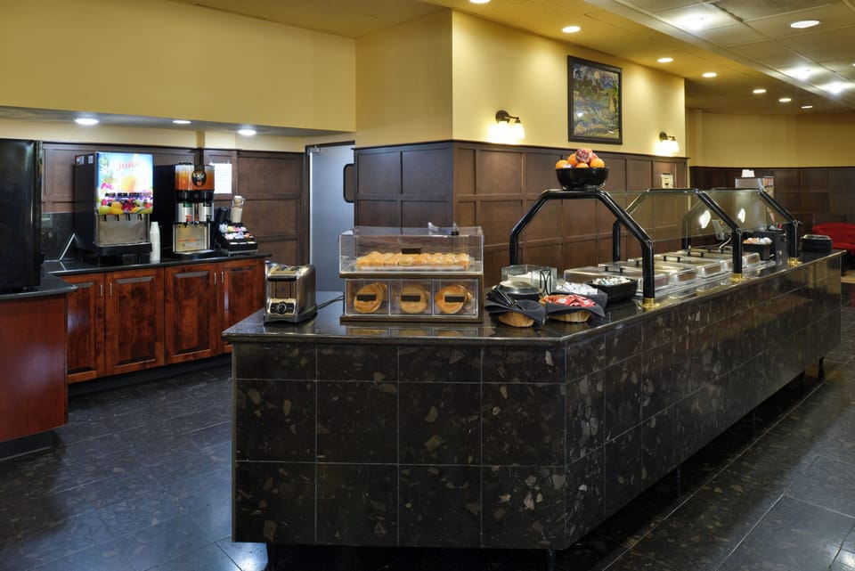Daily buffet breakfast for a fee