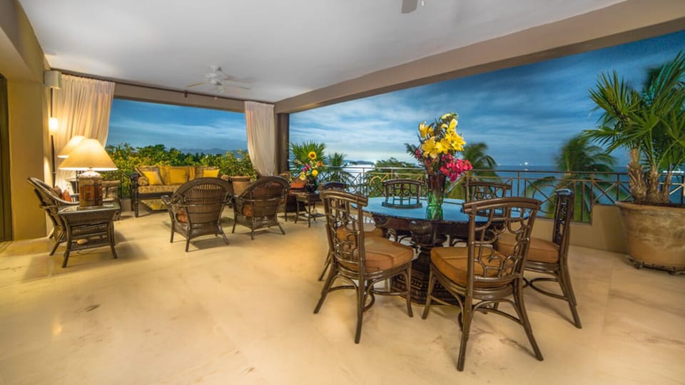 Grand Patio at Night