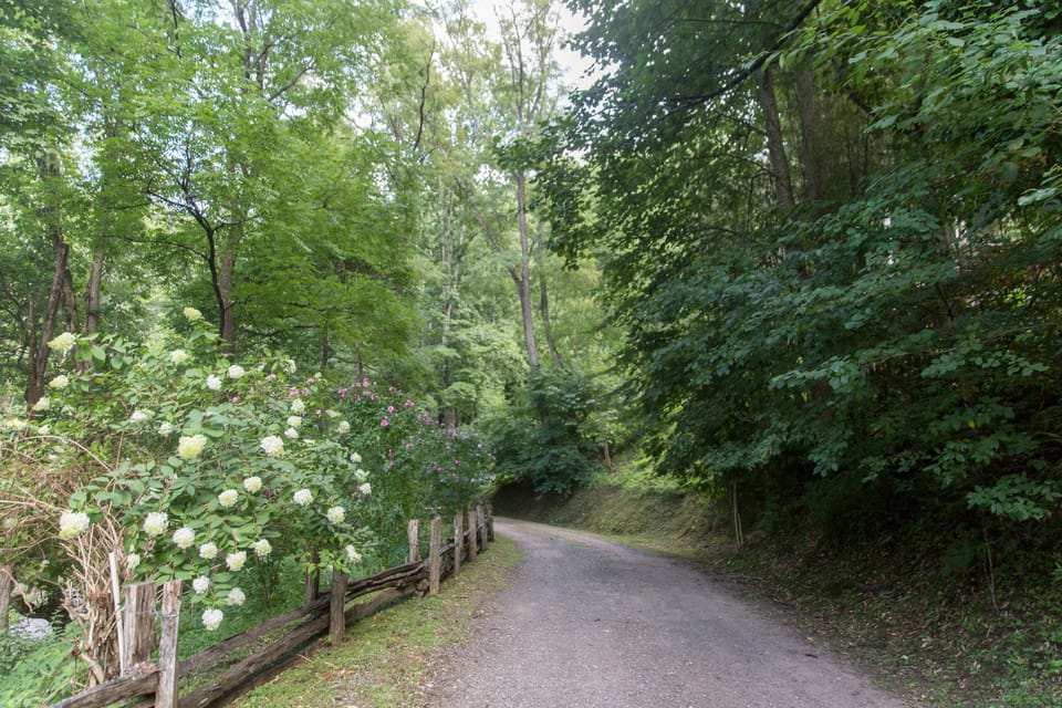 Private drive to the cabin