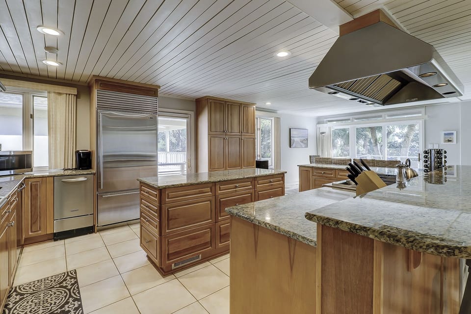Sub-Zero refrigerator and separate ice maker