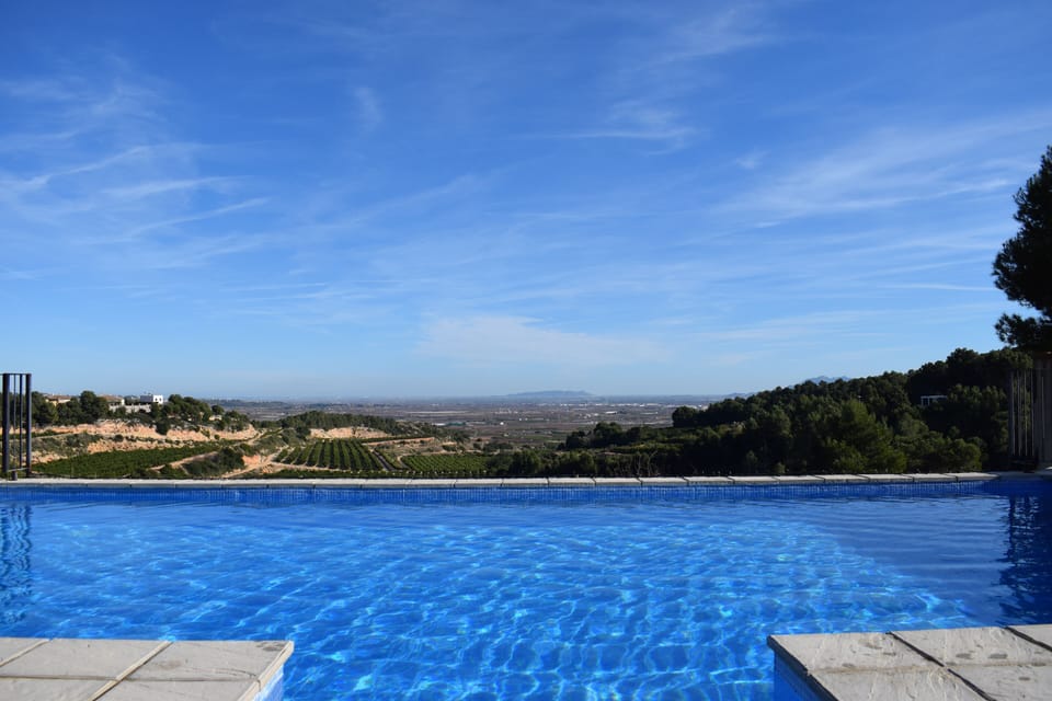large pool just for the villa