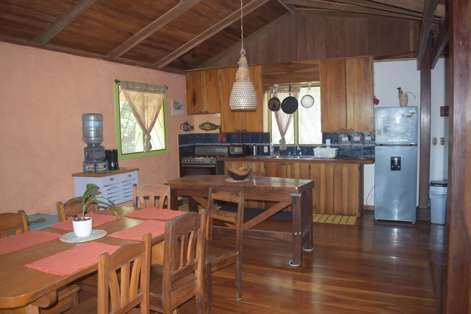 Kitchen fully equipped.