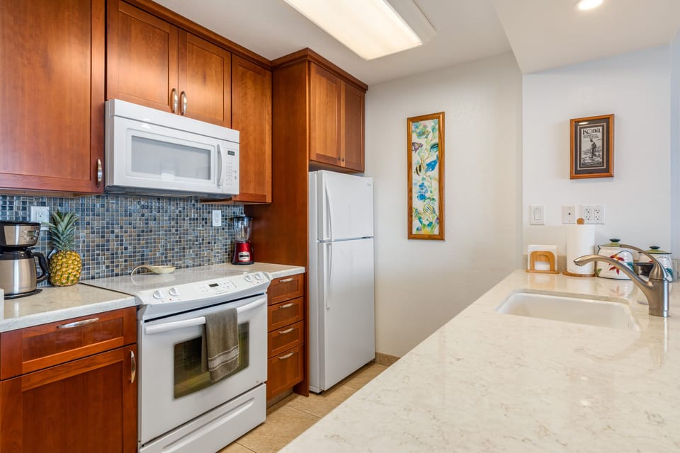 Fully equipped kitchen