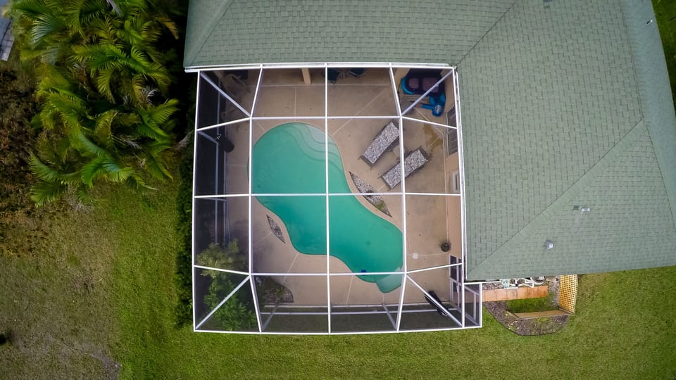 Aerial of Pool