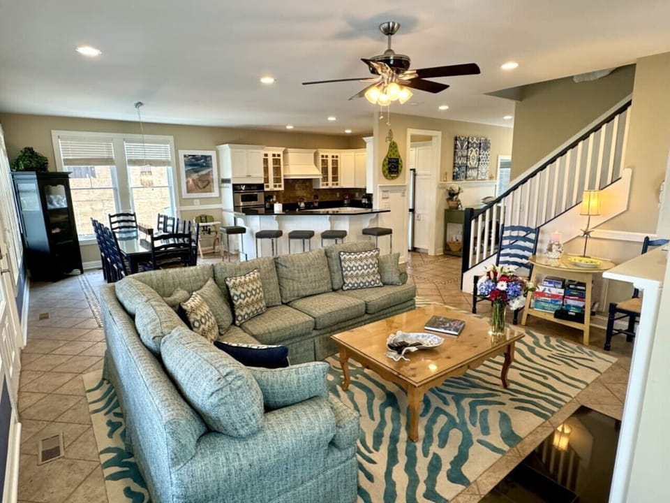 GREAT ROOM/KITCHEN/DINING is one great space to spread out.