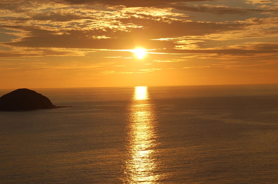 Captured from our terrace.