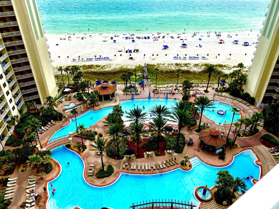 View from our balcony
