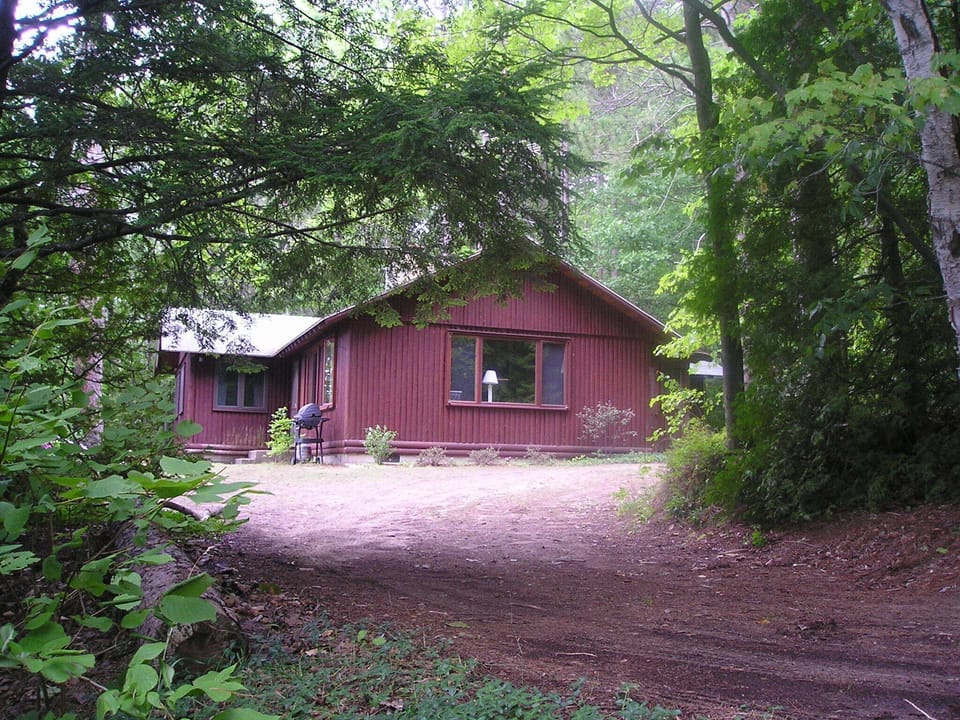 Loon Lodge - a house in the woods.