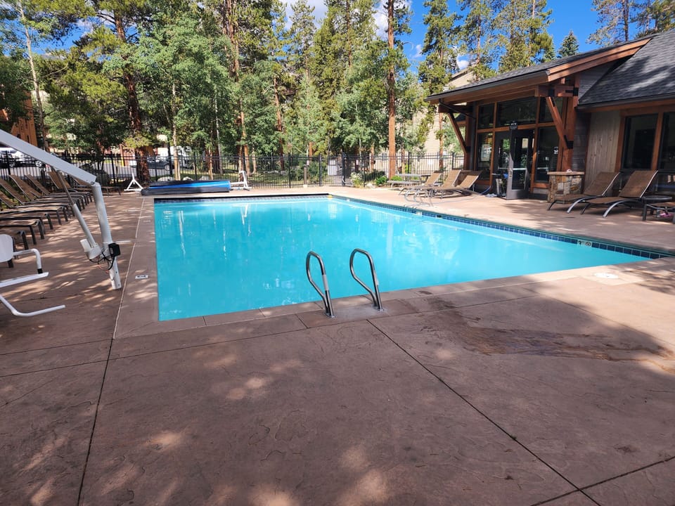 Columbine Health Club - heated pool.