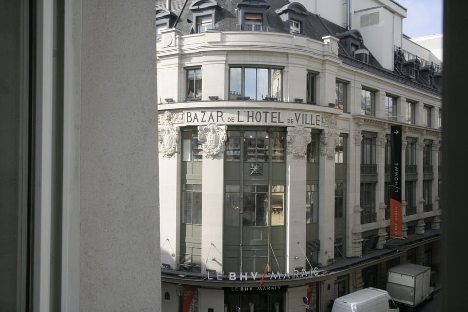 BHV  Famouse department store.