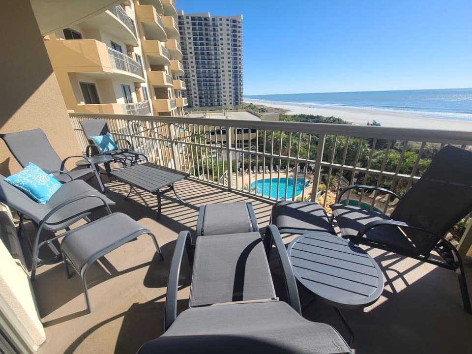 New balcony furniture to enjoy these wonderful views!