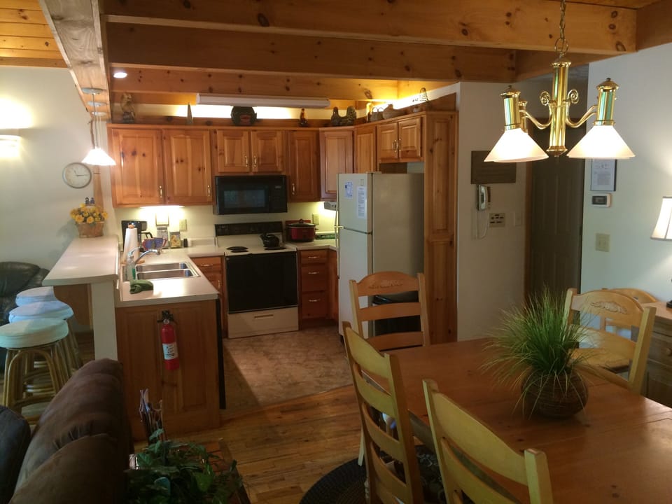 KITCHEN with BREAKFAST BAR by the Dining Area