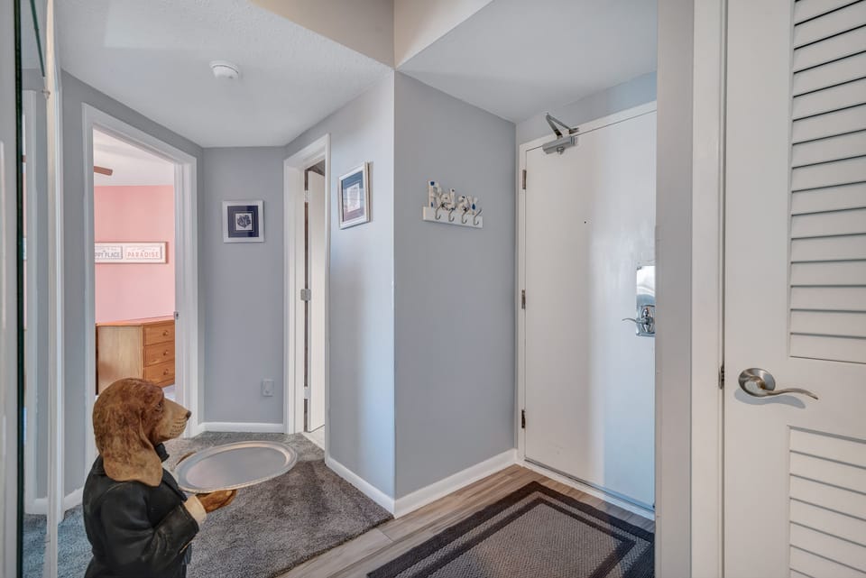 Second and third bedroom away from Master and living room for quietness
