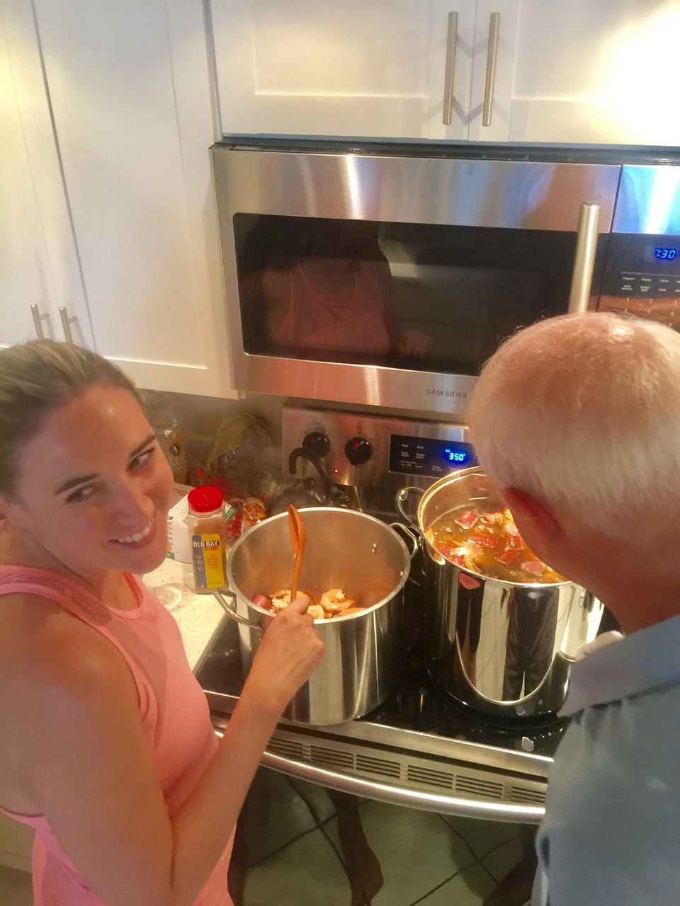 Cooking is a joy in this new kitchen! Let's make some SC low country boil!