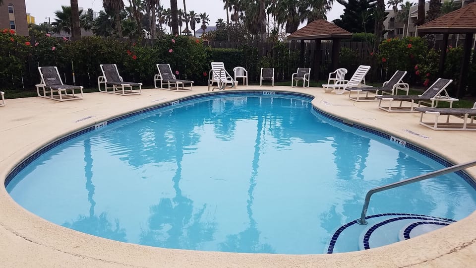  just was redone, Surfside 1 #107 pretty gardens His & Her extra bathroom @ pool