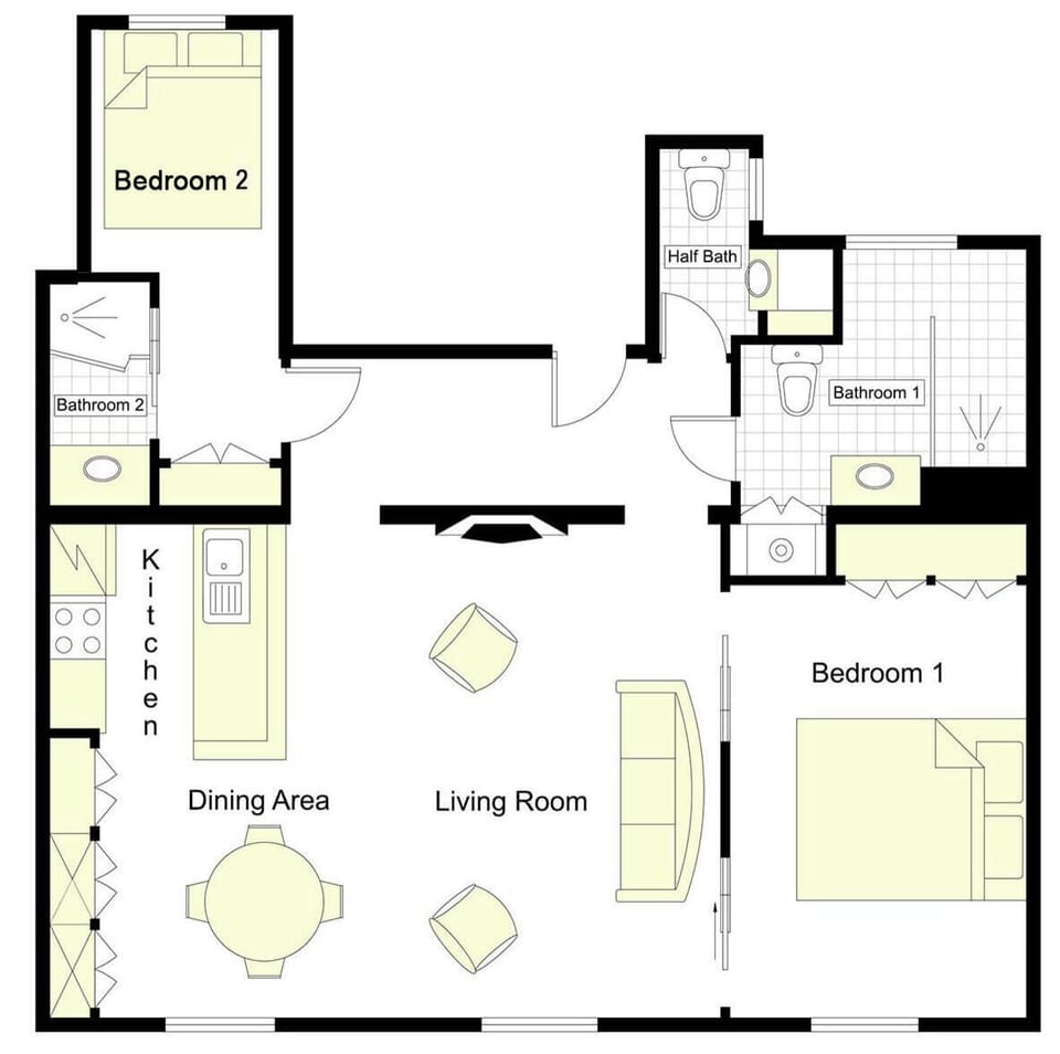 Saint Amour Floorplan
